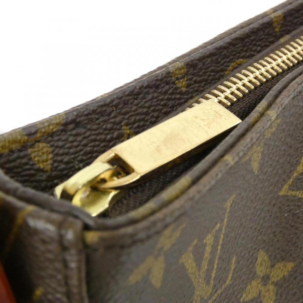 LOUIS VUITTON Authentic Brown Monogram Looping MM Shoulder Bag - Picture 3 of 8